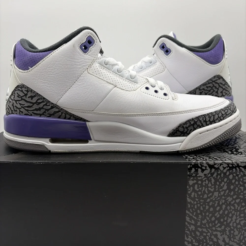 Size 11.5 - Jordan 3 Retro Mid Dark Iris (CT8532-105)